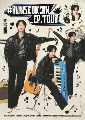 [28 - 29 JUNI] JIN BTS #RUNSEOKJIN_EP.TOUR IN GOYANG