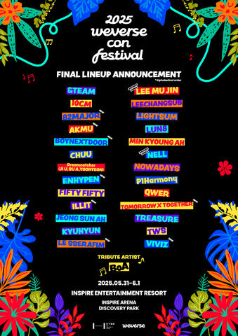 [31 MEI - 1 JUNI] WEVERSE CON FESTIVAL 2025